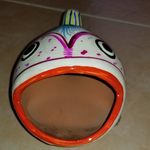 Clay Ashtray  from Mexico - Picture 3 of 4